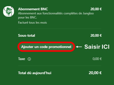 CODE PROMO